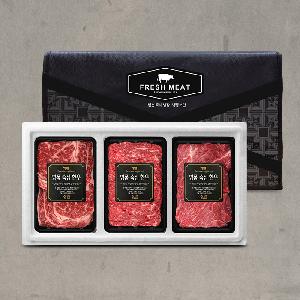 Grade 1 Aged Hanwoo Cow Ribeye Mixed Cuts Set No.2 (Total 1.2kg/400g per pack/Ribeye + Bulgogi + Soup Cuts) Chilled product image