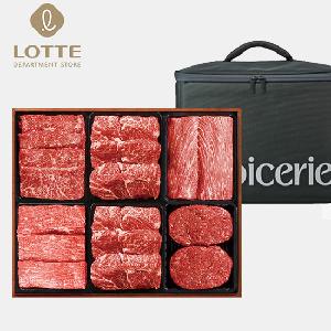 LEPICERIE Hoengseong Korean Beef 1+ Grade Premium Set No.2 (Sirloin 0.8kg + Striploin 0.4kg + Brisket 0.4kg + Bulgogi Cut 0.4kg + Jangjorim Cut 0.4kg) 2.4kg / Chilled product image