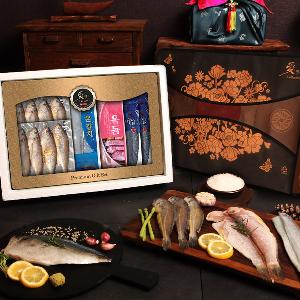 Popular Fish (4 Types) Limited Special (Yellow Croaker 2, Hairtail 1, Tilefish 1, Mackerel 3) item image