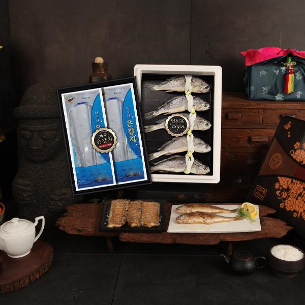 Jeju Silver Hairtail & Yeonggwang Premium Yellow Croaker Limited Edition (2-Tier) product image