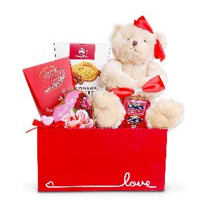 Teddy Bear and Treats Valentine's Day Crate item image