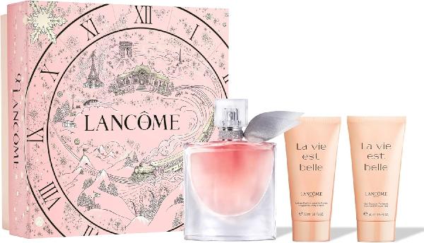Lancôme La Vie Est Belle Full-Size Eau de Parfum, Luxury Floral Gourmand Fragrance with Iris, Vanilla Perfume for Women, & Génifique Ultimate Dual Repair Serum Bundle (Full Size Bundle or Gift Set) product image