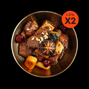Premium braised beef short ribs bundle set product image