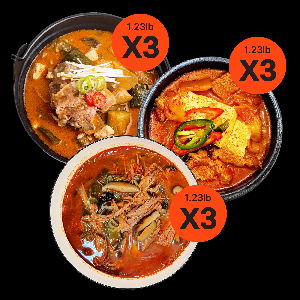 3 대표 한국 국 세트 product image