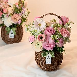 화이트데이 계절 꽃바구니 item image