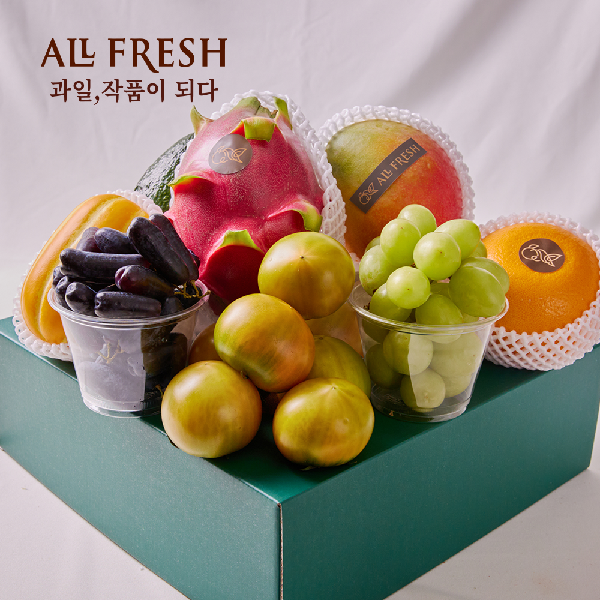 With Complimentary Message Card Premium Fruit Gift Set Seasonal Fruits No.4 product image
