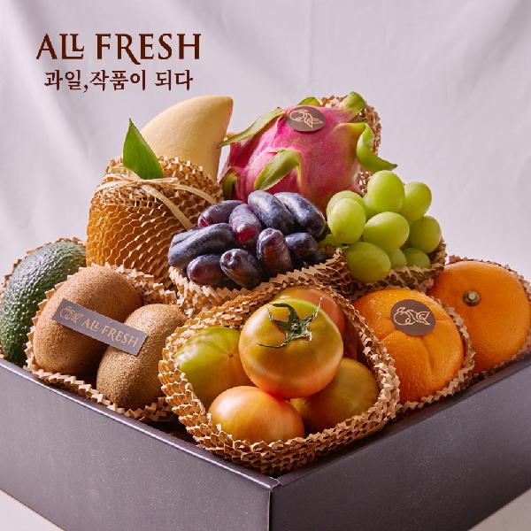 With Complimentary Message Card Premium Fruit Gift Set Eco Green No.2 product image