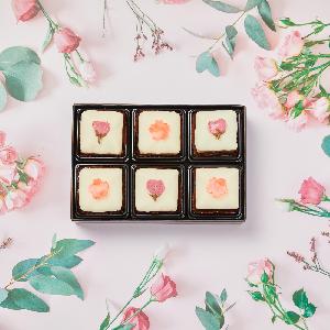 Message Card Included Cherry Blossom Cake ' Amid the Swaying Cherry Blossoms' product image