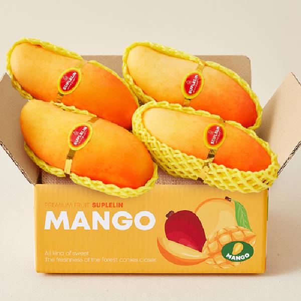 Colorful High-Sugar Mahachanok Mango 1.4kg (4–6 pcs/Royal Grade) product image