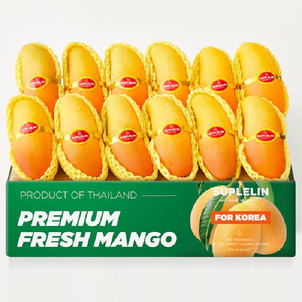 Colorful High-Sugar Mahachanok Mango 5kg (10–18 pcs/Royal Grade) product image