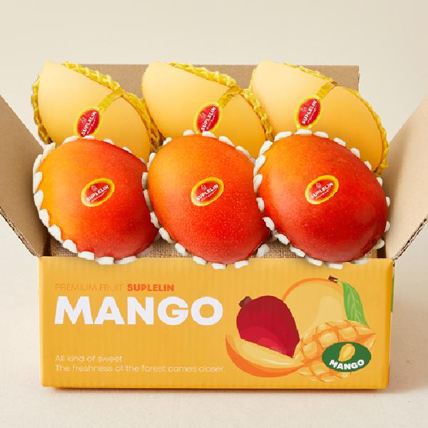 Sweet and Tangy Apple Mango & Thailand Golden Mango 2kg (4–6 pcs/Royal Grade) product image