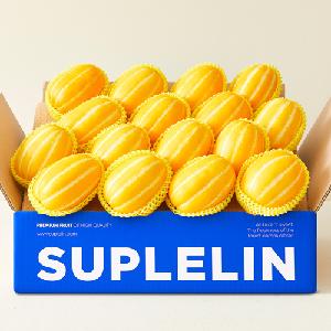 Seongju Specialty Direct-from-Farm High-Sugar Korean Melon 4kg (13 brix/12–18 pcs) product image