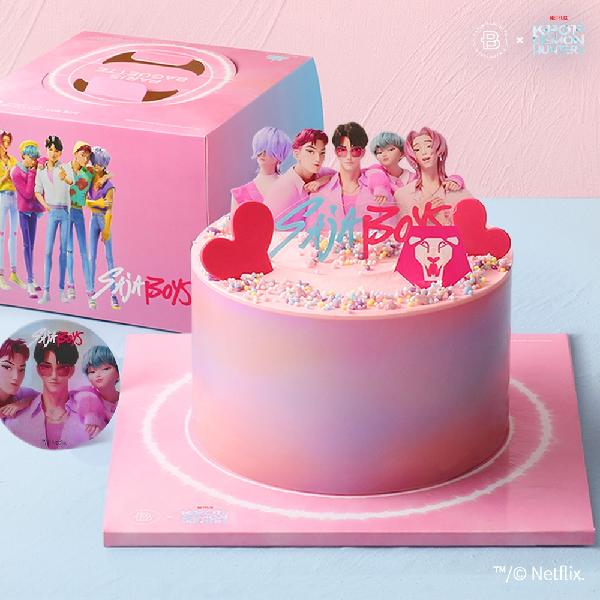 <K-Pop Demon Hunters> Collaboration, Soda Pop Cake product image