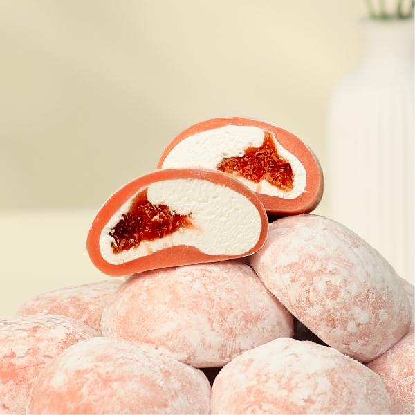 Strawberry Cream Rice Cake 60g*6ea + Shopping Bag product image