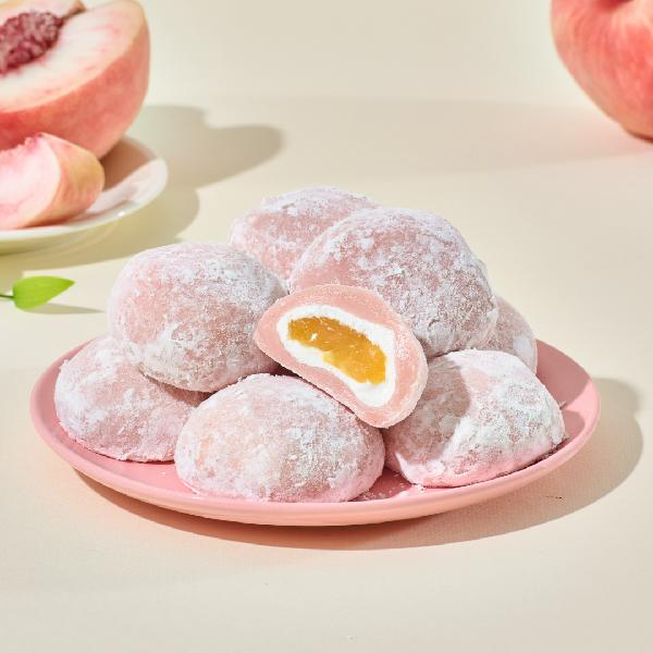 Peach Yogurt Cream Rice Cake 60g*6ea + Shopping Bag product image