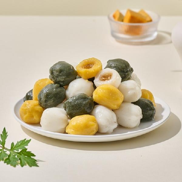 Three-Color Honey Rice Cake 60g(4 pieces)*8ea + Shopping Bag product image