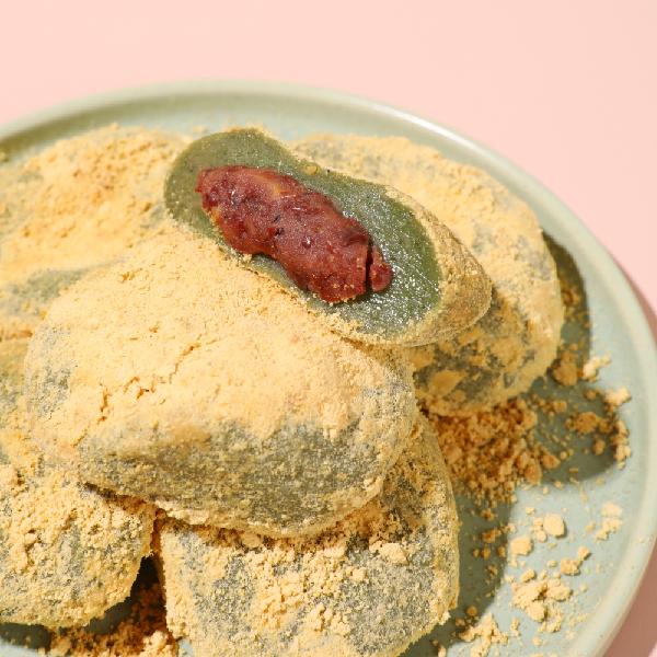 Bean Mugwort Rice Cake 1box / 960g / 16 pieces + Shopping Bag product image