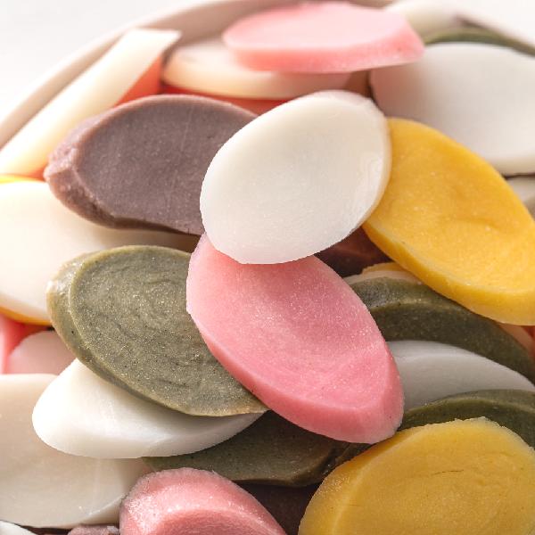 Five-Color Sliced Rice Cake for Soup 550g item image
