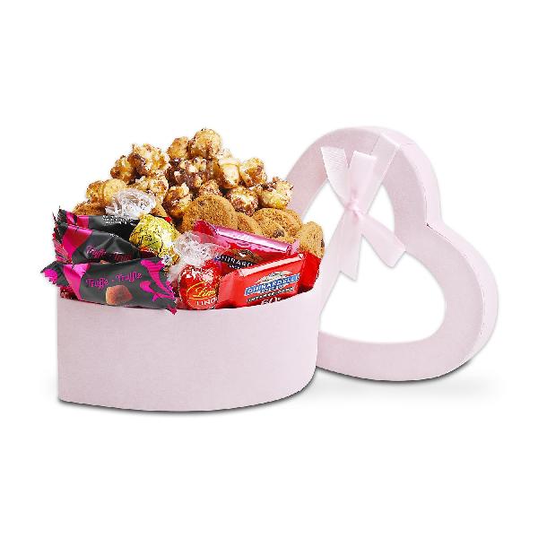 Pink Heart Shaped Box of Chocolates product image