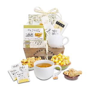 Serenity Tea Crate Gift Basket product image