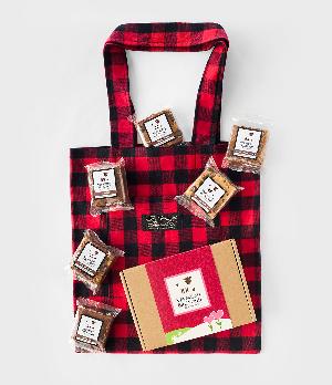 Vermont Flannel & Brownie Gift Bag - Red Buffalo product image