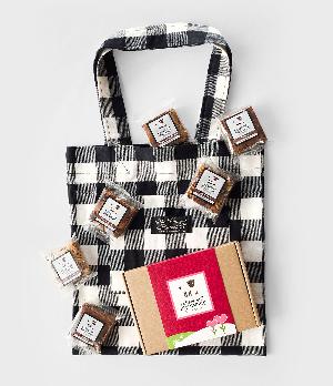 Vermont Flannel & Vermont Brownie Gift Bag - Upcountry Check product image