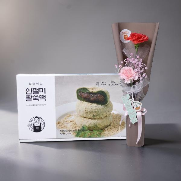 Love Love Carnation+Injeolmi Red Bean Mugwort Rice Cake product image