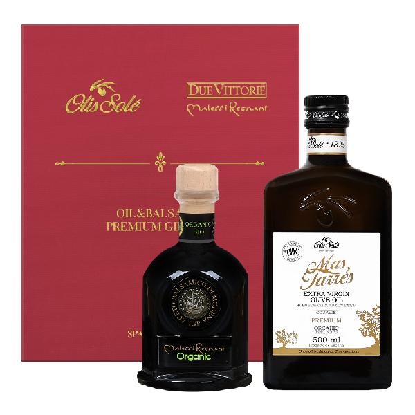 Organic Extra Virgin + Maletti Reggiani Organic Bio Balsamic Set product image