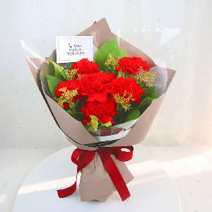 Fresh Carnation Bouquet Red product image