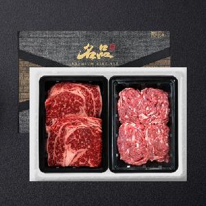 Hanwoo Grade 1 Value Plan No.3 2p(1kg) (Sirloin, Bulgogi Slices) product image