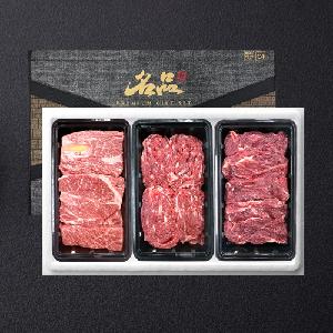 Hanwoo Grade 1 Value Plan No.1 3p(500g) (Sirloin, Short Rib Meat, Oyster Blade) product image