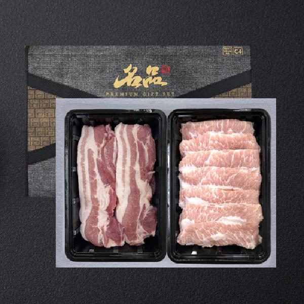 Korean Pork BBQ Gift Set No.1 2p(800g) (Pork Belly, Pork Jowl) product image