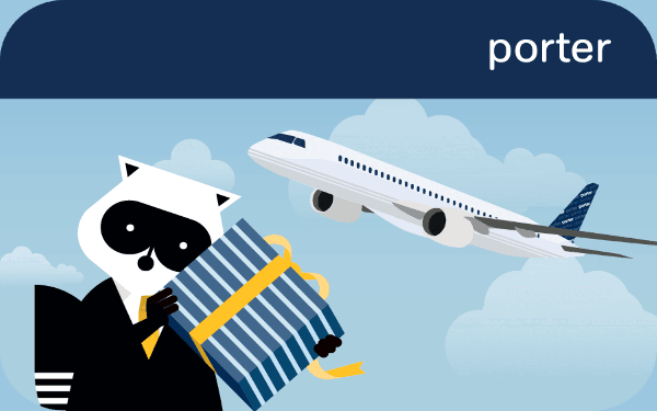 Porter Airlines Canada CA$150 Gift Card product image