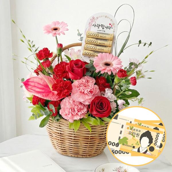 Money Flower Heart Filled Abundantly_200,000 KRW (Seoul ONLY) product image