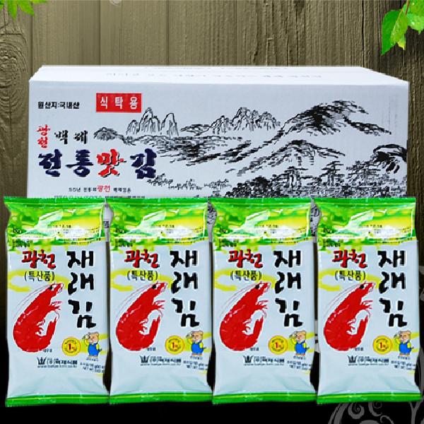 Special Price Gwangcheon Seaweed (Table Seaweed 15g 30 Packs) product image