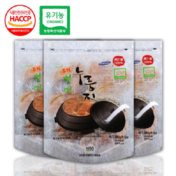 Organic Brown Rice Nurungji 240g*3 product image