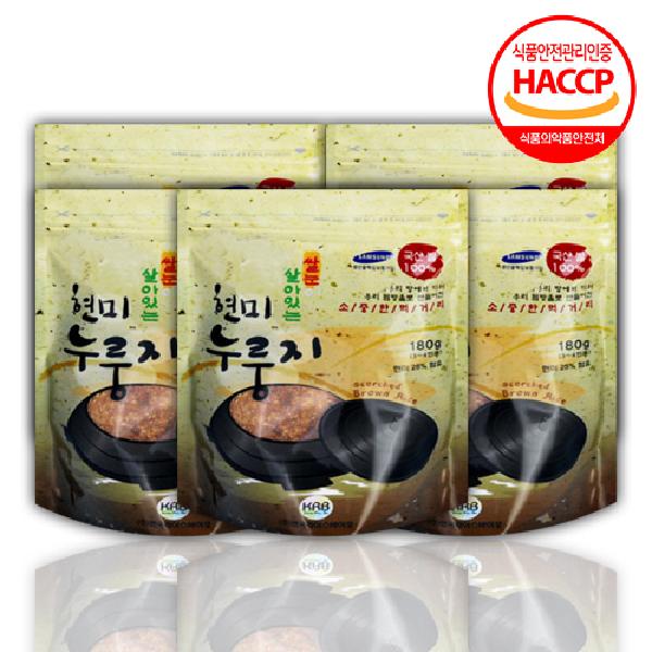 Rice Germ Brown Rice Nurungji 180g*5 product image
