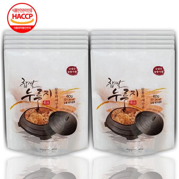Glutinous Rice Nurungji 60g*10 product image