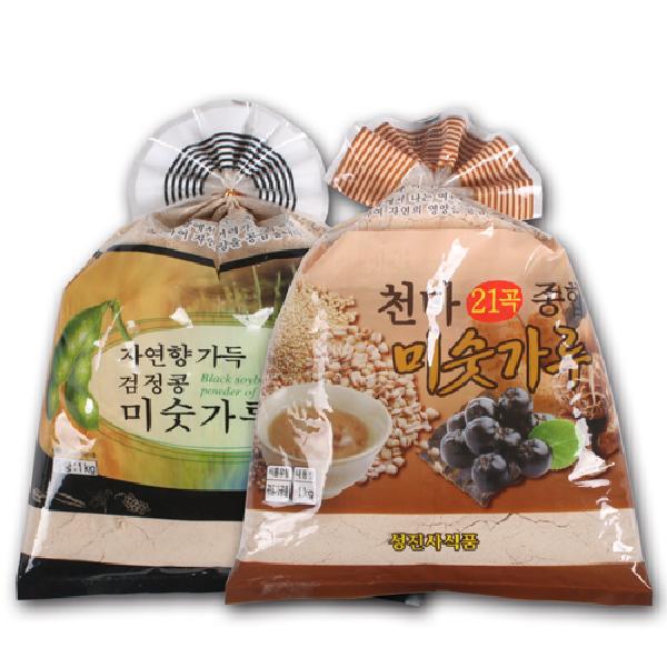 Gastrodia 21-Grain Mixed Misutgaru 1kg+Black Bean Misutgaru 1kg product image