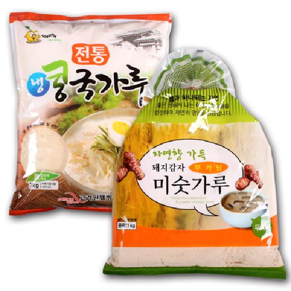 Jerusalem Artichoke Misutgaru 1kg+Cold Soybean Soup Powder 1kg product image