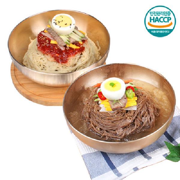 Haedeun Mul Naengmyeon 10 Servings+Hamheung Naengmyeon 10 Servings+Cold Noodle Broth 10 Packs+Bibim Sauce 500g product image