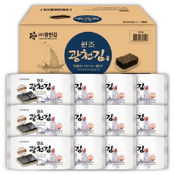 Gwangcheon Lunchbox Seaweed 5g 51 Packs product image
