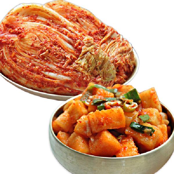 Made-to-Order Jeolla Myeongga Napa Kimchi 2kg+Diced Radish Kimchi 1kg product image