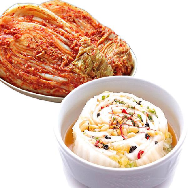 Made-to-Order Jeolla Myeongga Napa Kimchi 2kg+White Kimchi 1kg product image
