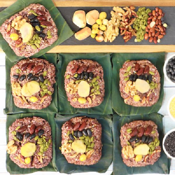 Jirisan Glutinous Lotus Leaf Rice 230g 9 Packs product image