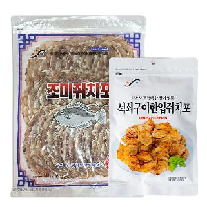 Seasoned Filefish Jerky 400g+Grilled Bite-Size Filefish 100g product image