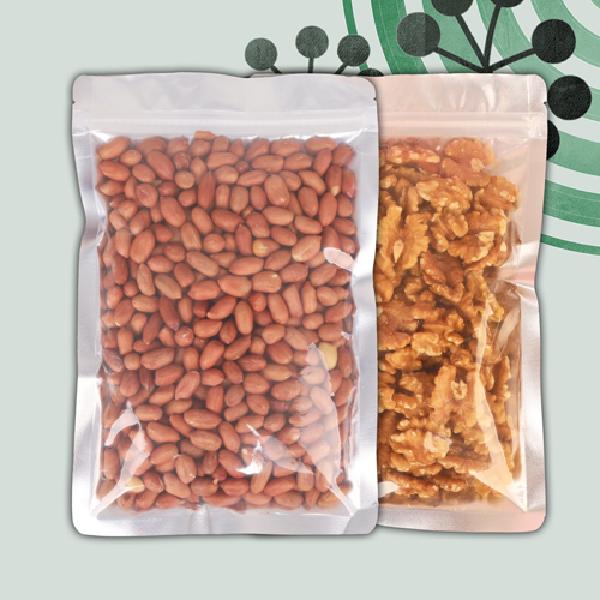 Roasted Peanuts 300g+Walnuts 250g(Zipper Bag) product image