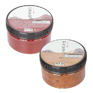 Premium Gochujang 300g 2 Bottles+Korean Doenjang 280g 1 Bottle product image