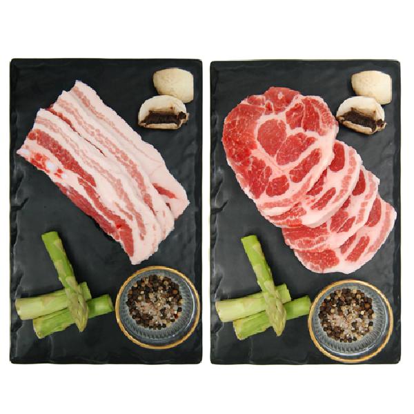 Grade 1 Handon Pork Belly 300g 2 Packs+Pork Neck 300g 1 Pack product image
