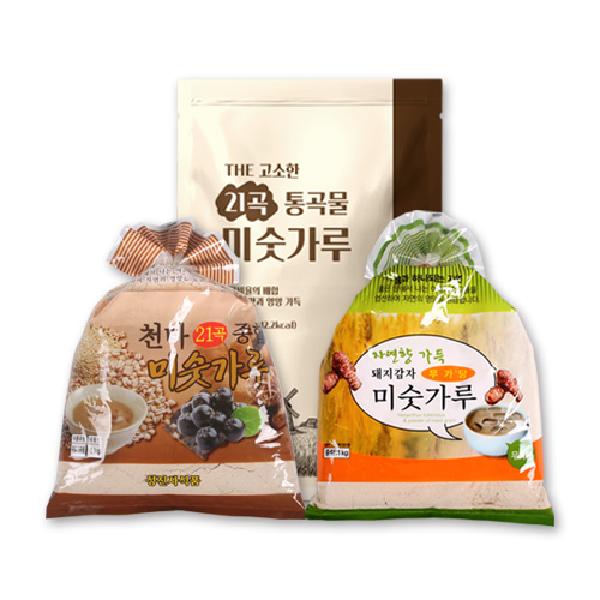 21-Grain Whole Grain Misutgaru 900g+Gastrodia 21-Grain Misutgaru 1kg+Jerusalem Artichoke Misutgaru 1kg product image